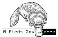 Logo de 6 Pieds sous Terre